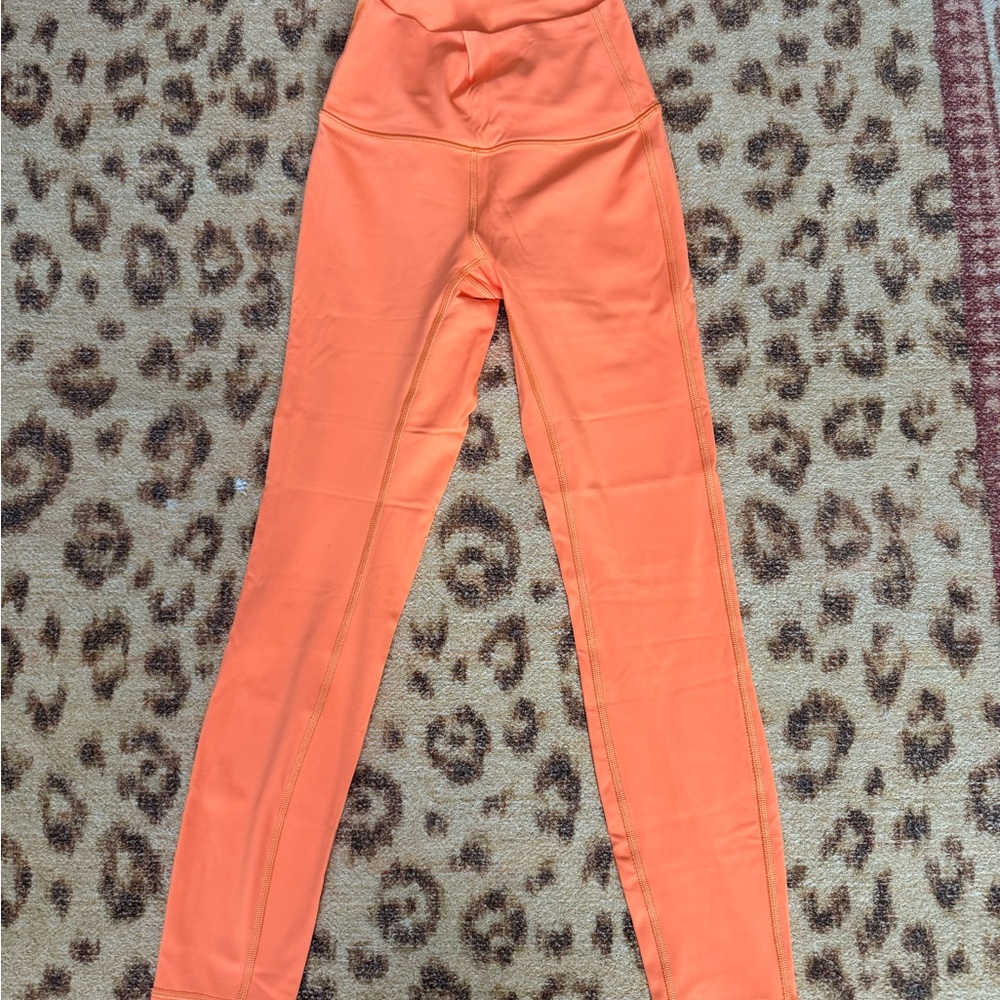 lululemon athletica Orange Leggings